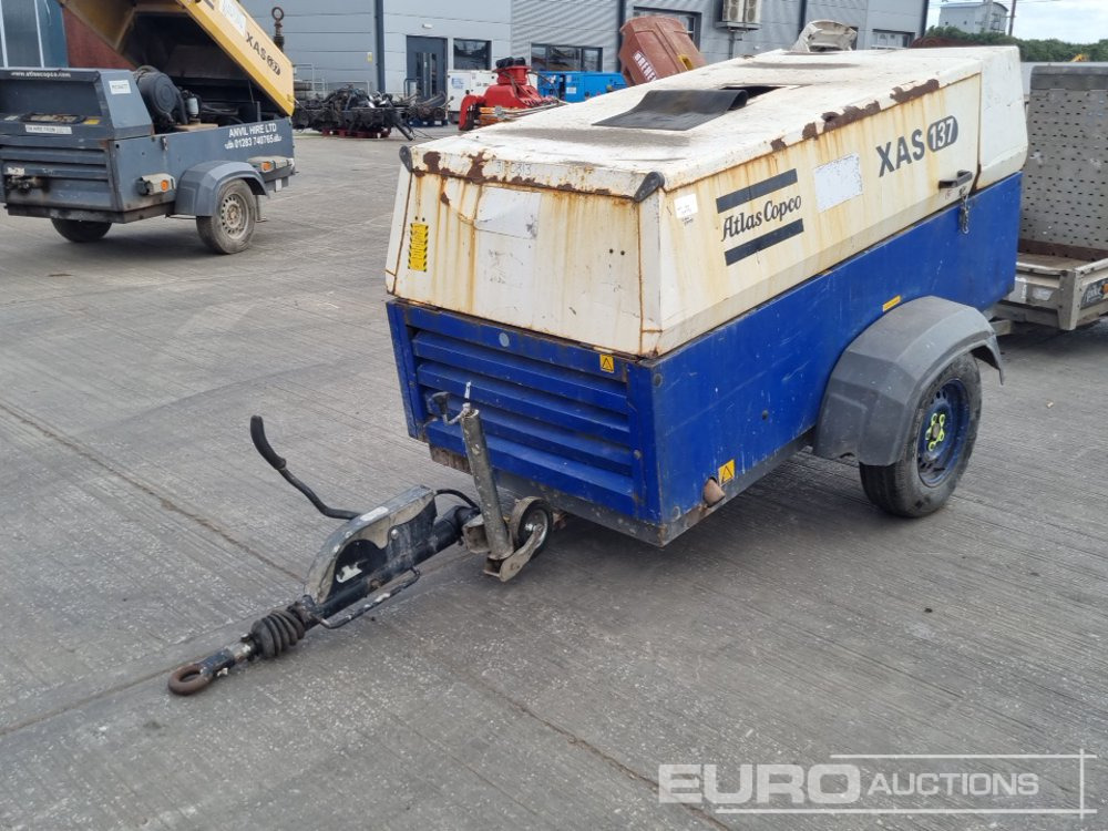 2014 Atlas Copco XAS137 - Légkompresszor: 1 kép. 2014 Atlas Copco XAS137 - Légkompresszor: 1 kép.