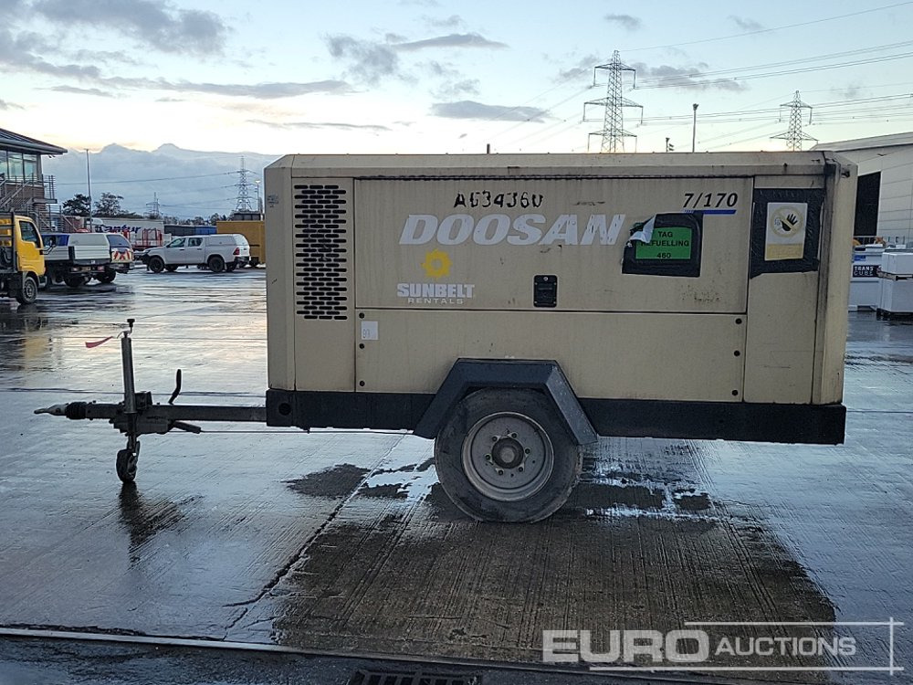 2014 Doosan 7170 - Légkompresszor: 2 kép. 2014 Doosan 7170 - Légkompresszor: 2 kép.