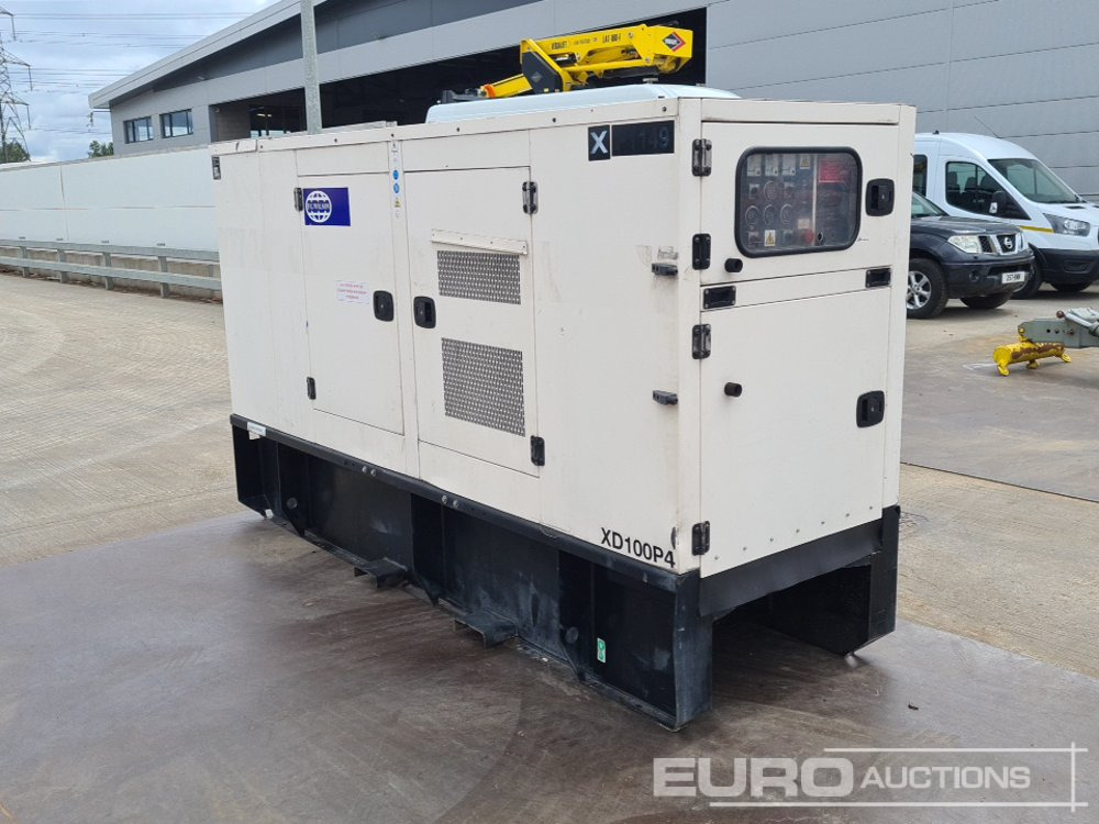 2014 FG Wilson 100kVA Generator, Perkins Engine - Áramfejlesztő: 1 kép. 2014 FG Wilson 100kVA Generator, Perkins Engine - Áramfejlesztő: 1 kép.
