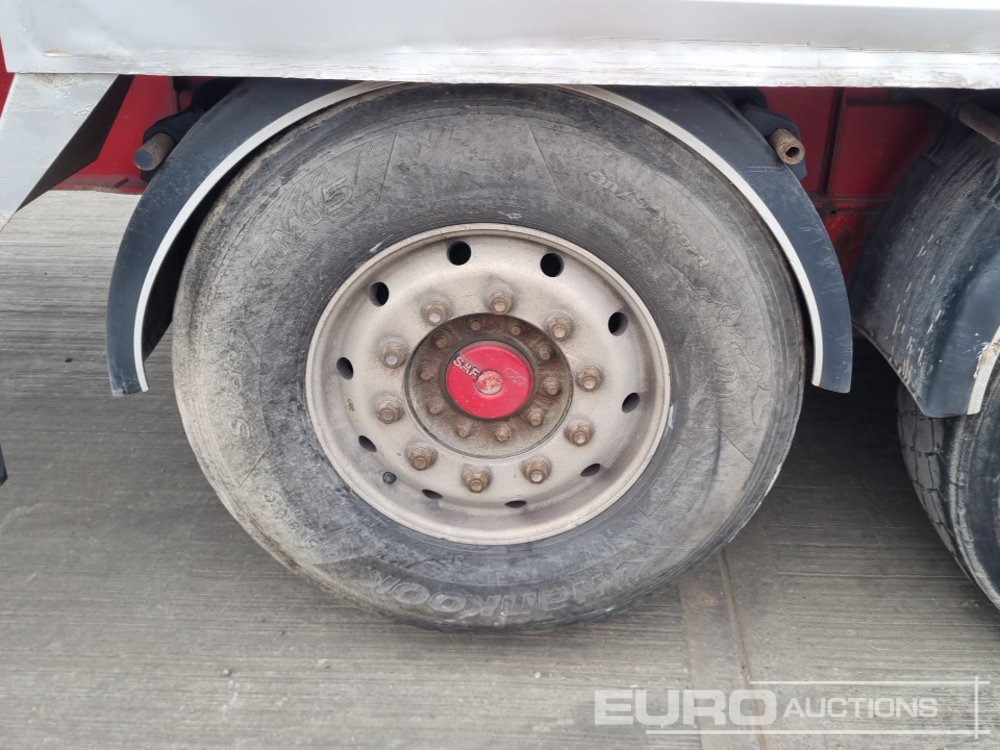 Félpótkocsi billenőplatós 2014 Fruehauf DA: 13 kép.