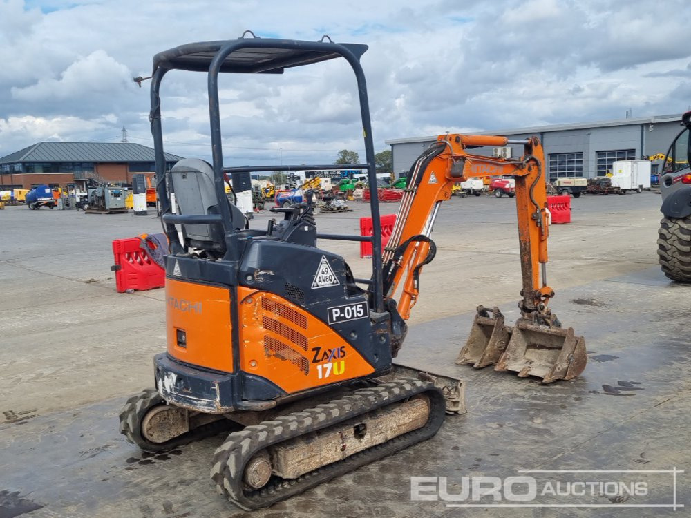 2014 Hitachi ZX17U-2 - Minikotró: 5 kép. 2014 Hitachi ZX17U-2 - Minikotró: 5 kép.