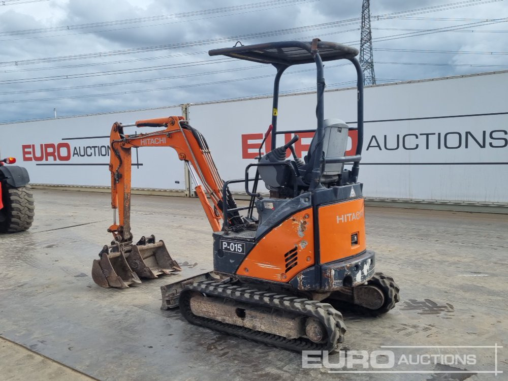 2014 Hitachi ZX17U-2 - Minikotró: 3 kép. 2014 Hitachi ZX17U-2 - Minikotró: 3 kép.