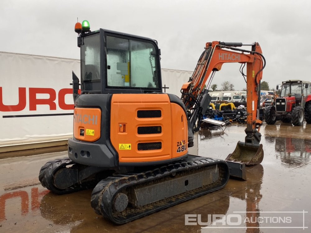 2014 Hitachi ZX48U-5A CLR - Minikotró: 5 kép. 2014 Hitachi ZX48U-5A CLR - Minikotró: 5 kép.