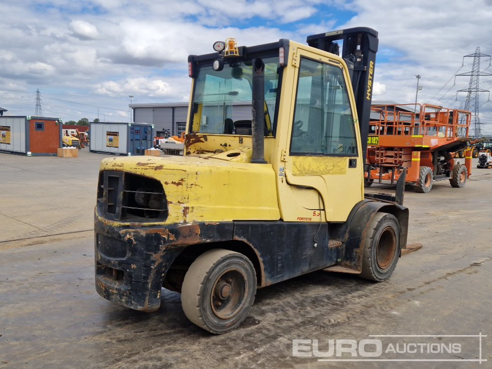 2014 Hyster H5.5FT - Villás targonca: 5 kép. 2014 Hyster H5.5FT - Villás targonca: 5 kép.