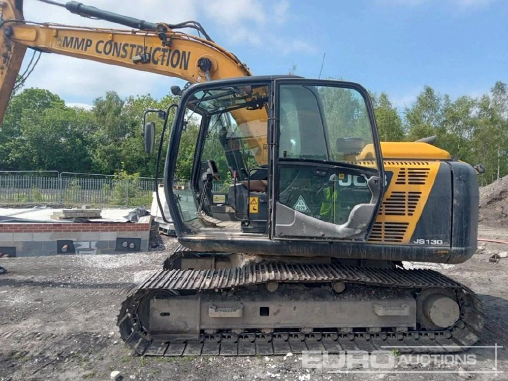 2014 JCB JS130LC - Lánctalpas kotró: 5 kép. 2014 JCB JS130LC - Lánctalpas kotró: 5 kép.