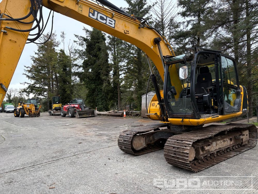 2014 JCB JS145 - Lánctalpas kotró: 1 kép. 2014 JCB JS145 - Lánctalpas kotró: 1 kép.