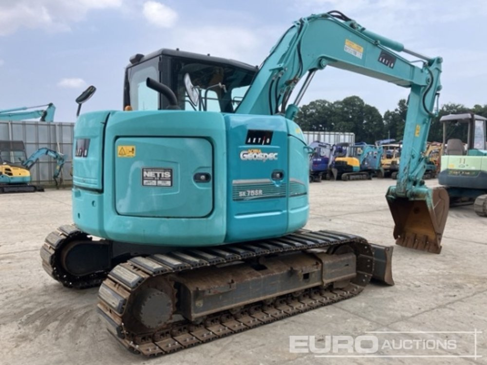2014 Kobelco SK75SR-3 - Minikotró: 3 kép. 2014 Kobelco SK75SR-3 - Minikotró: 3 kép.