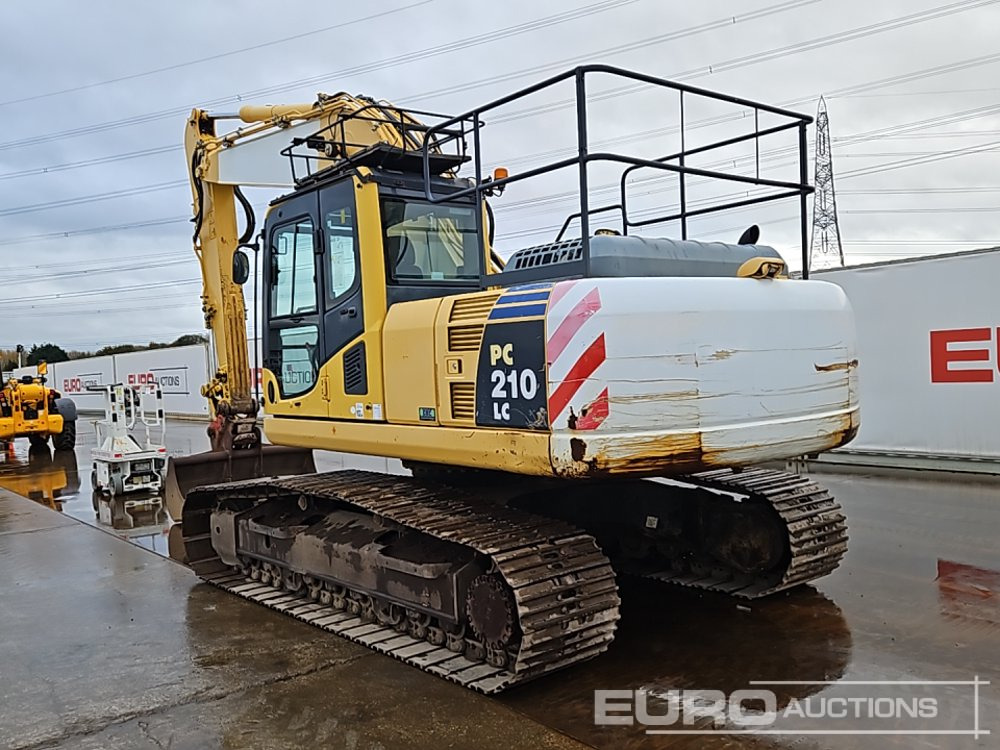 2014 Komatsu PC210LC-8 - Lánctalpas kotró: 3 kép. 2014 Komatsu PC210LC-8 - Lánctalpas kotró: 3 kép.