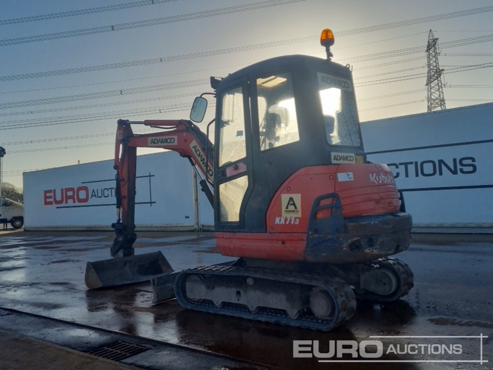 2014 Kubota KX71-3 - Minikotró: 3 kép. 2014 Kubota KX71-3 - Minikotró: 3 kép.