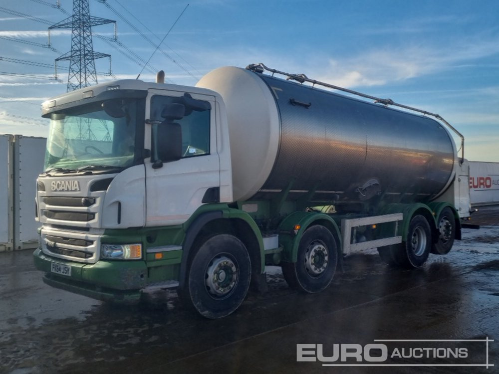 2014 Scania P410 - Tartályos teherautó: 1 kép. 2014 Scania P410 - Tartályos teherautó: 1 kép.