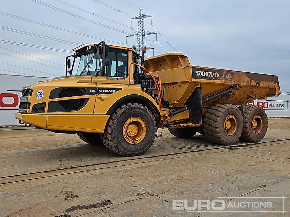 2014 Volvo A30G - Csuklós dömper: 1 kép. 2014 Volvo A30G - Csuklós dömper: 1 kép.