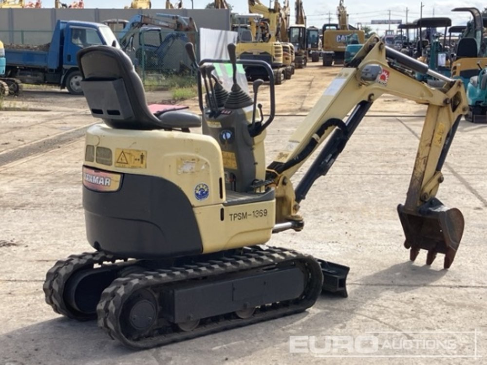 2014 Yanmar SV08-1A (S) - Minikotró: 3 kép. 2014 Yanmar SV08-1A (S) - Minikotró: 3 kép.