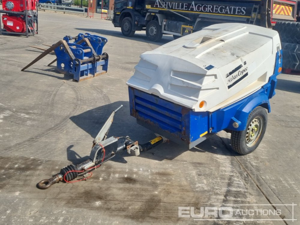 2015 Atlas Copco XAS47KD - Légkompresszor: 1 kép. 2015 Atlas Copco XAS47KD - Légkompresszor: 1 kép.