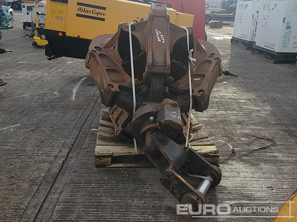 2015 CAT Hydraulic Rotating 5 Tyne Scrap Grab to suit Material Handler - Kanál: 4 kép. 2015 CAT Hydraulic Rotating 5 Tyne Scrap Grab to suit Material Handler - Kanál: 4 kép.