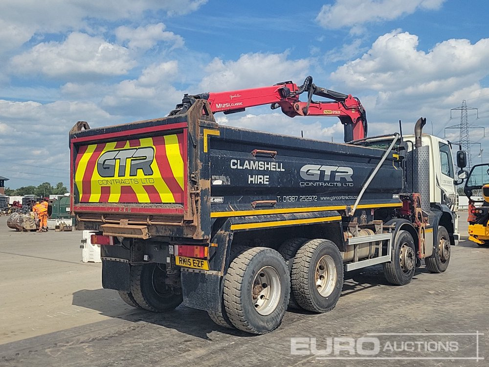 2015 DAF CF440 - Billenőplatós teherautó, Darus autó: 5 kép. 2015 DAF CF440 - Billenőplatós teherautó, Darus autó: 5 kép.