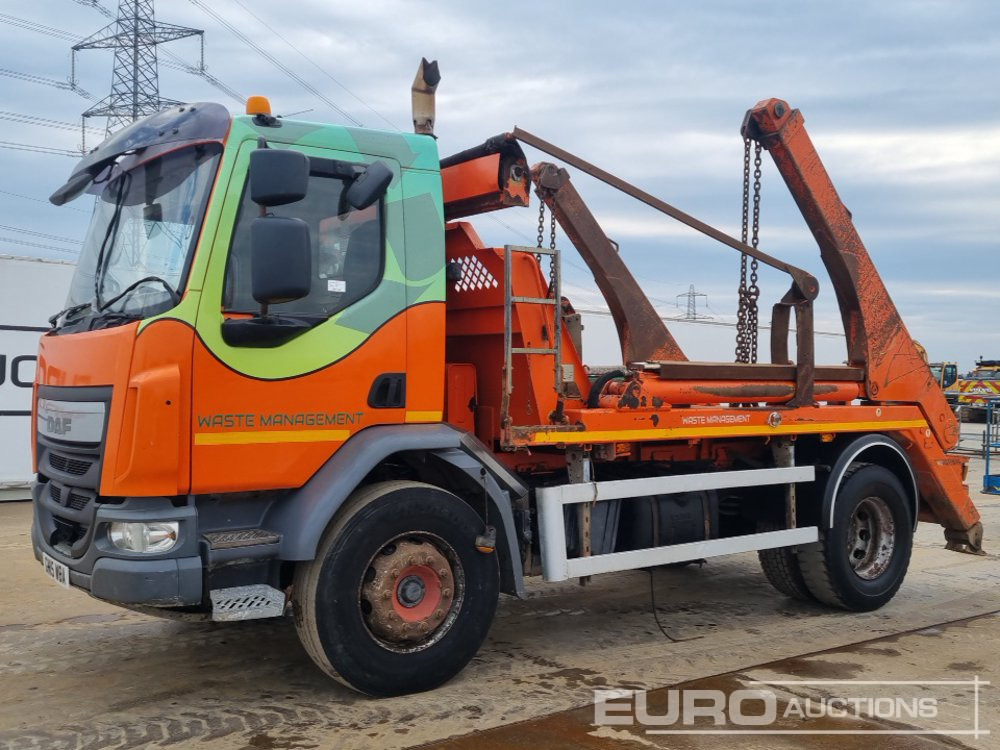 2015 DAF LF250 - Konténerszállító: 1 kép. 2015 DAF LF250 - Konténerszállító: 1 kép.