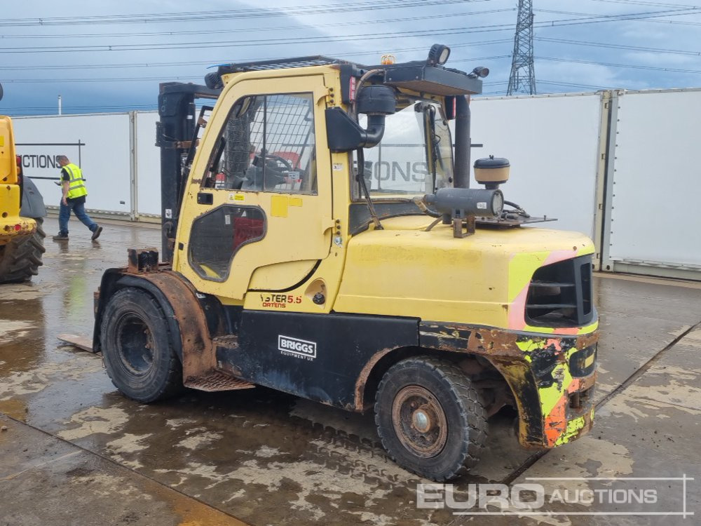 2015 Hyster H5.5FT - Villás targonca: 3 kép. 2015 Hyster H5.5FT - Villás targonca: 3 kép.