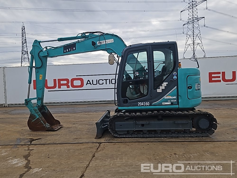2015 Kobelco SK75SR-3 - Minikotró: 2 kép. 2015 Kobelco SK75SR-3 - Minikotró: 2 kép.