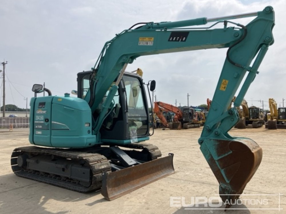 2015 Kobelco SK75SR-3 - Minikotró: 4 kép. 2015 Kobelco SK75SR-3 - Minikotró: 4 kép.