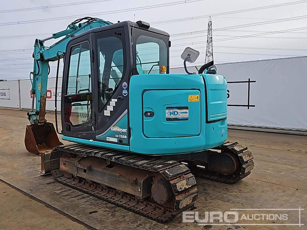 2015 Kobelco SK75SR-3 - Minikotró: 3 kép. 2015 Kobelco SK75SR-3 - Minikotró: 3 kép.
