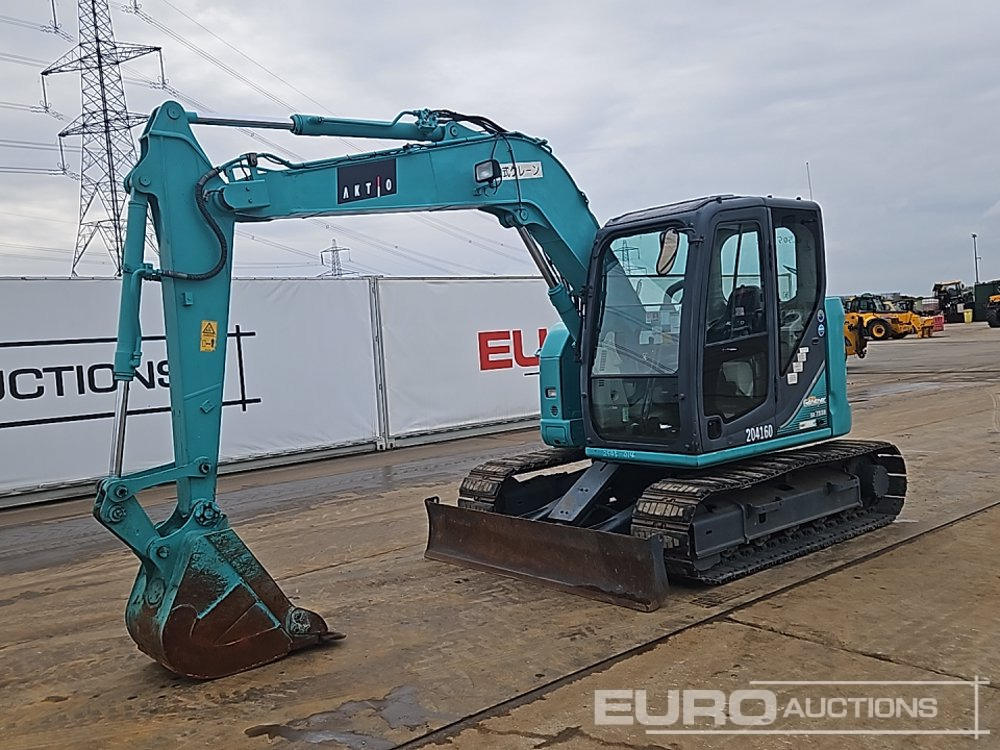 2015 Kobelco SK75SR-3 - Minikotró: 1 kép. 2015 Kobelco SK75SR-3 - Minikotró: 1 kép.