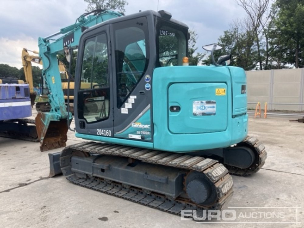 2015 Kobelco SK75SR-3 - Minikotró: 2 kép. 2015 Kobelco SK75SR-3 - Minikotró: 2 kép.