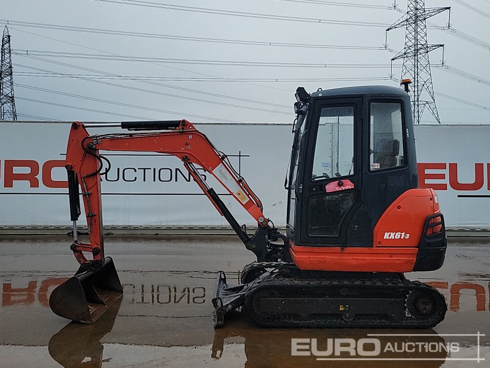 2015 Kubota KX61-3 - Minikotró: 2 kép. 2015 Kubota KX61-3 - Minikotró: 2 kép.