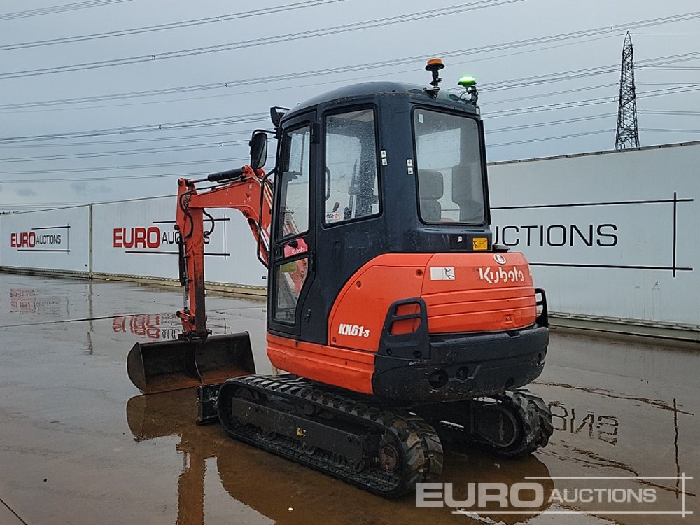 2015 Kubota KX61-3 - Minikotró: 3 kép. 2015 Kubota KX61-3 - Minikotró: 3 kép.