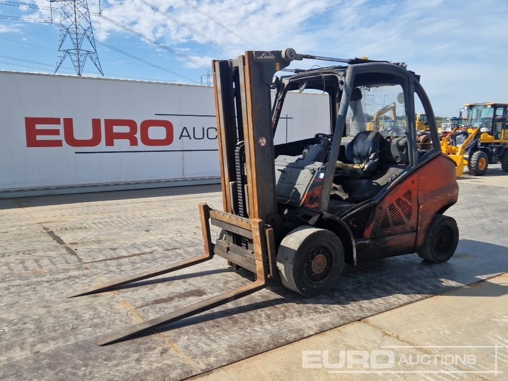 2015 Linde H50D-02 - Villás targonca: 1 kép. 2015 Linde H50D-02 - Villás targonca: 1 kép.