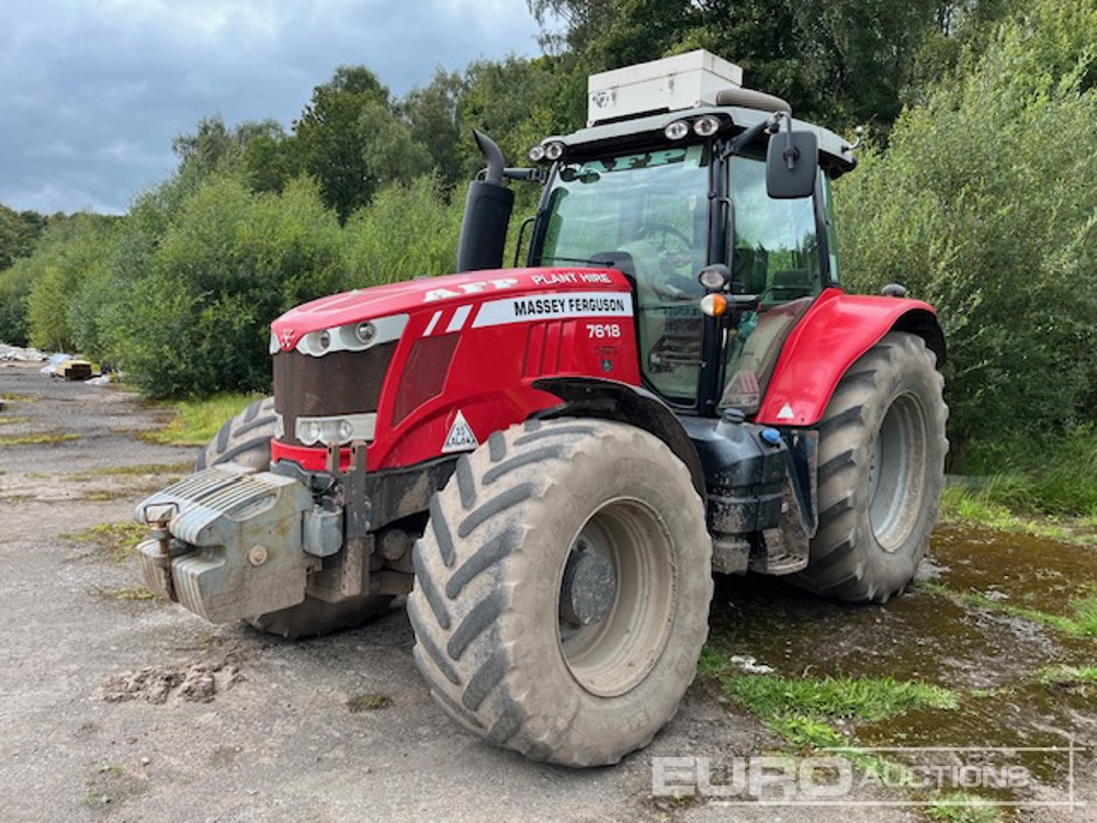 2015 Massey Ferguson 7618 - Traktor: 1 kép. 2015 Massey Ferguson 7618 - Traktor: 1 kép.