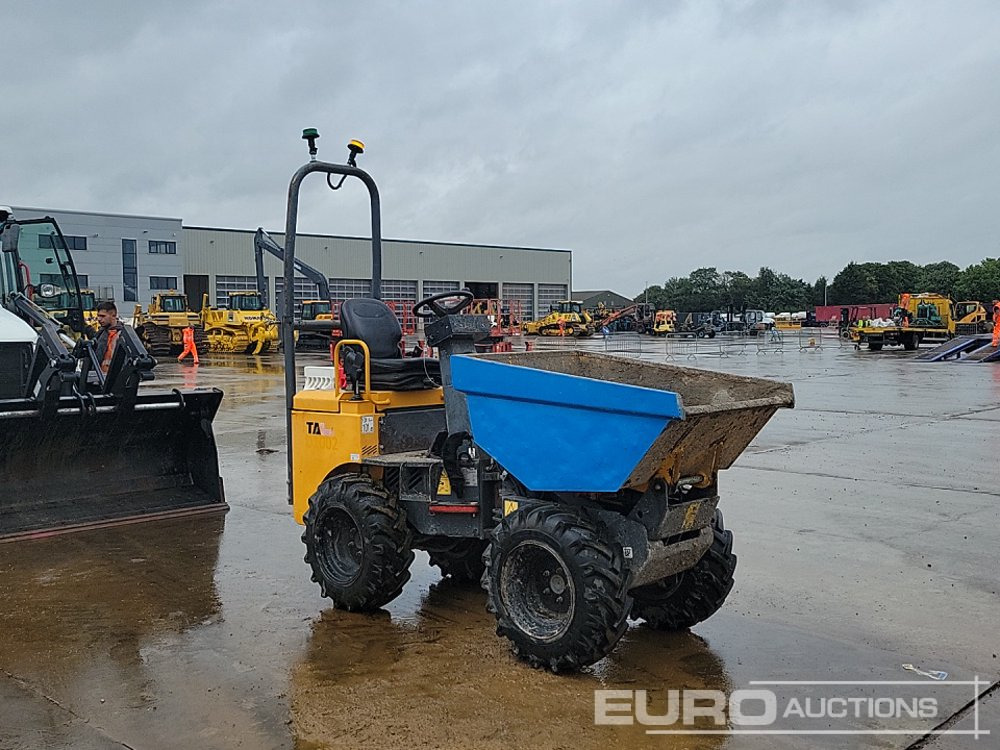 Minidömper 2015 Terex TA1EH: 7 kép.