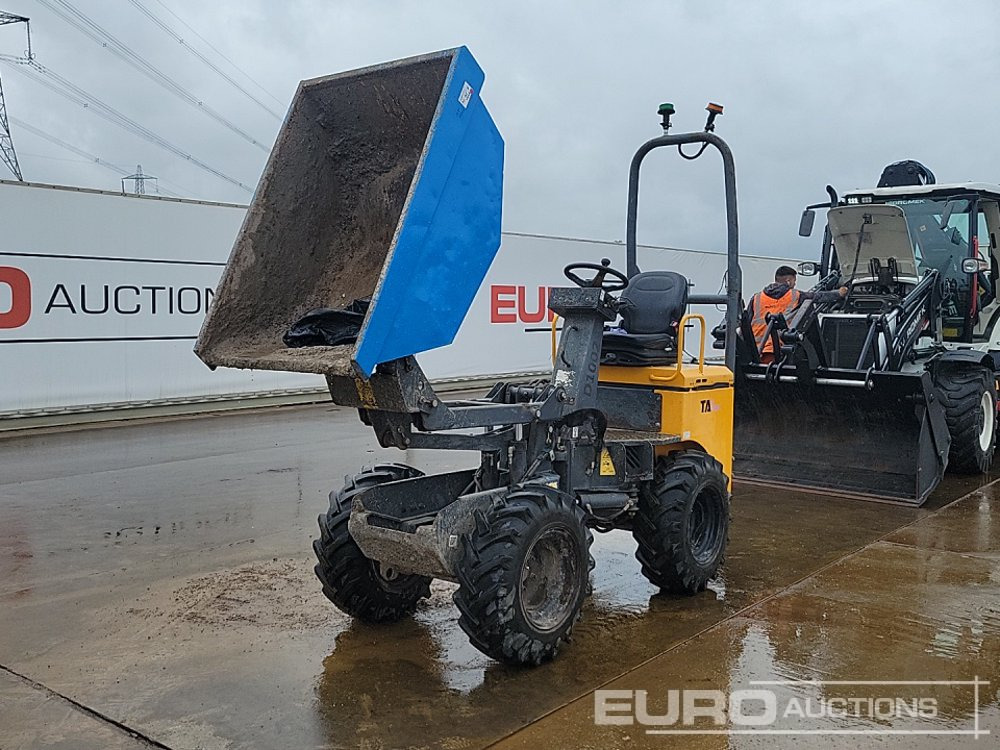 Minidömper 2015 Terex TA1EH: 9 kép.