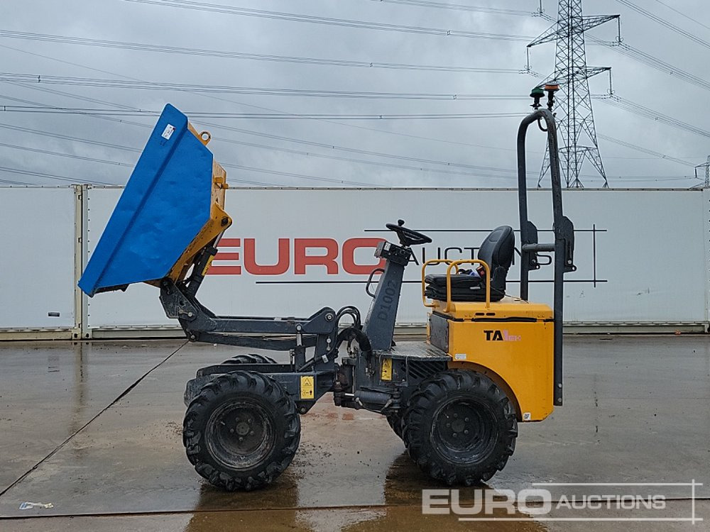 Minidömper 2015 Terex TA1EH: 10 kép.