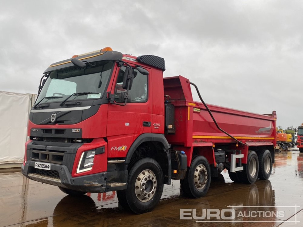 2015 Volvo FMX 420 - Billenőplatós teherautó: 1 kép. 2015 Volvo FMX 420 - Billenőplatós teherautó: 1 kép.