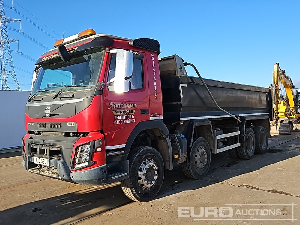 2015 Volvo FMX410 - Billenőplatós teherautó: 1 kép. 2015 Volvo FMX410 - Billenőplatós teherautó: 1 kép.