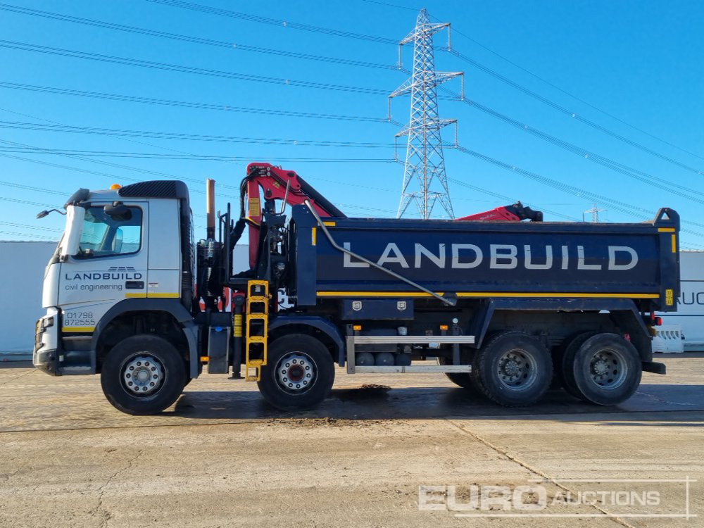 2015 Volvo FMX420 - Billenőplatós teherautó: 2 kép. 2015 Volvo FMX420 - Billenőplatós teherautó: 2 kép.