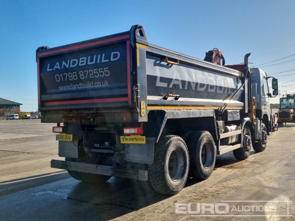 2015 Volvo FMX420 - Billenőplatós teherautó: 5 kép. 2015 Volvo FMX420 - Billenőplatós teherautó: 5 kép.