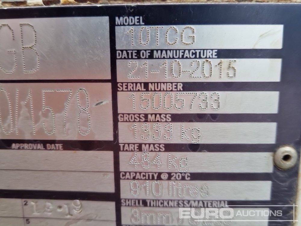 Tároló tartály 2015 Western 10TCG: 13 kép.