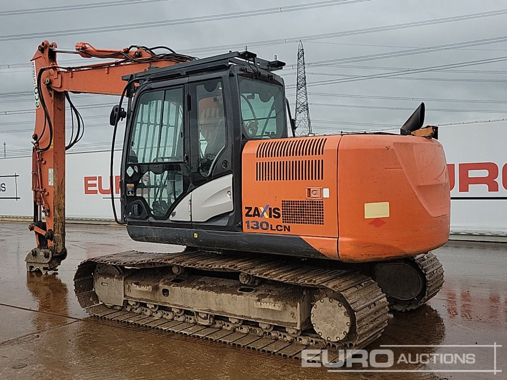 2016 Hitachi ZX130LCN-5 - Lánctalpas kotró: 3 kép. 2016 Hitachi ZX130LCN-5 - Lánctalpas kotró: 3 kép.