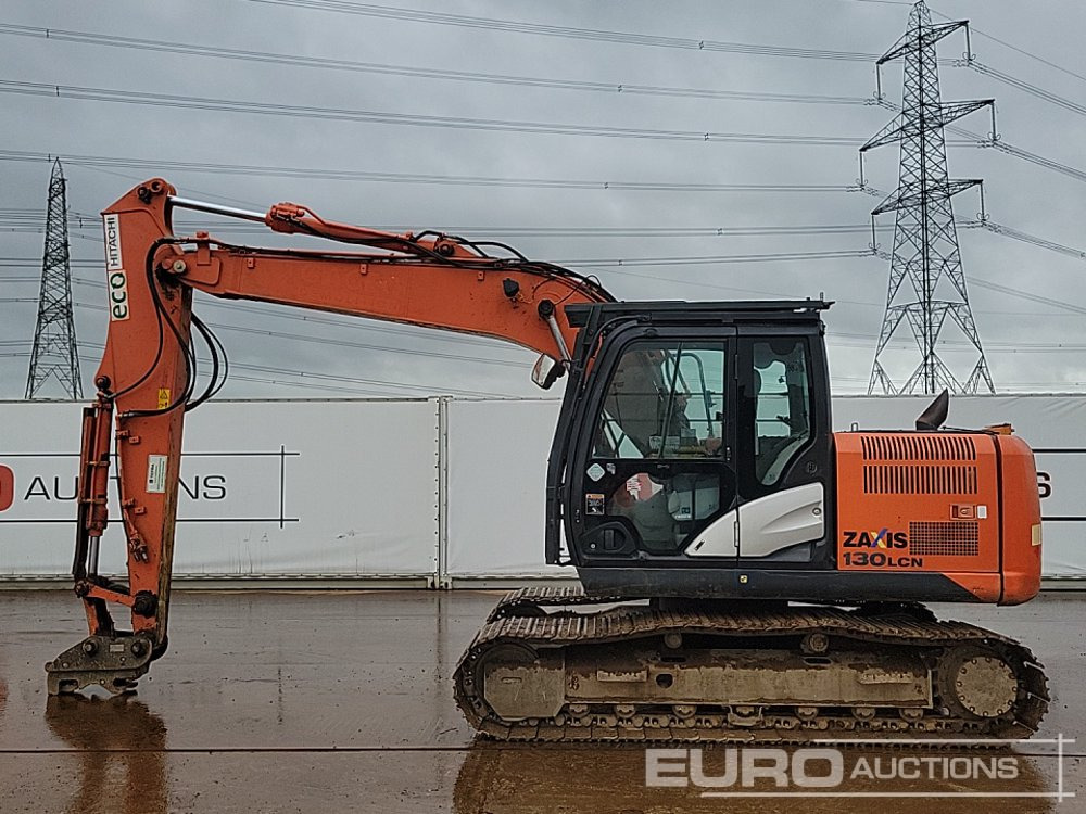 2016 Hitachi ZX130LCN-5 - Lánctalpas kotró: 2 kép. 2016 Hitachi ZX130LCN-5 - Lánctalpas kotró: 2 kép.