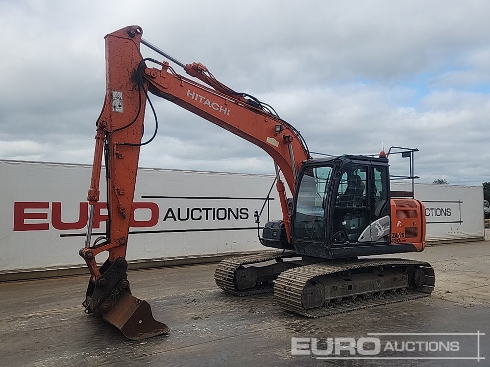 2016 Hitachi ZX130LCN-5B - Lánctalpas kotró: 1 kép. 2016 Hitachi ZX130LCN-5B - Lánctalpas kotró: 1 kép.