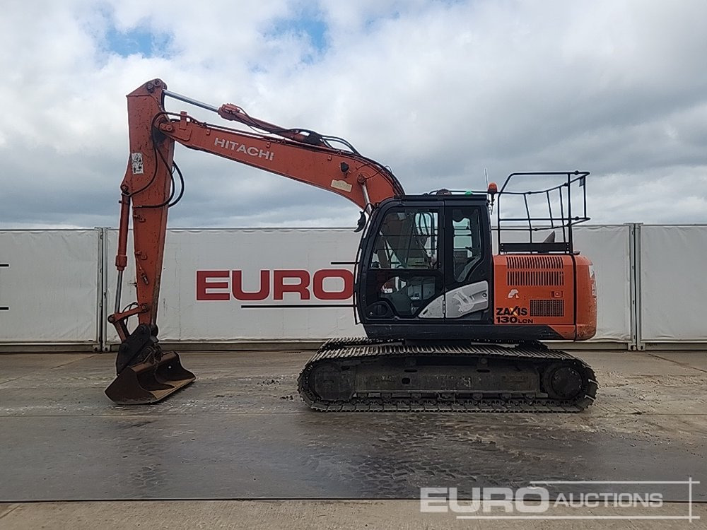 2016 Hitachi ZX130LCN-5B - Lánctalpas kotró: 2 kép. 2016 Hitachi ZX130LCN-5B - Lánctalpas kotró: 2 kép.