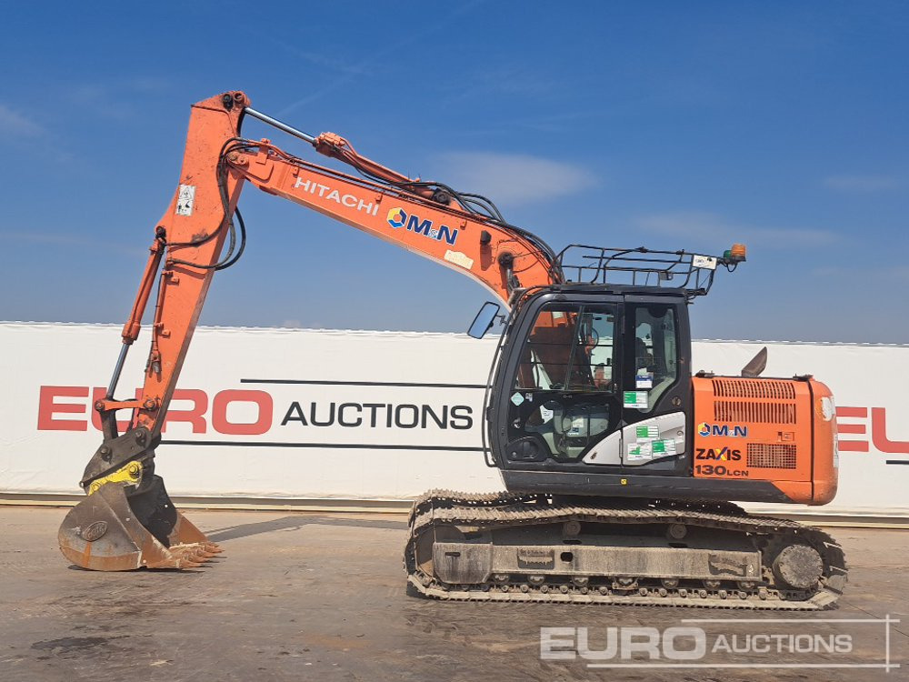 2016 Hitachi ZX130LCN-5B - Lánctalpas kotró: 2 kép. 2016 Hitachi ZX130LCN-5B - Lánctalpas kotró: 2 kép.