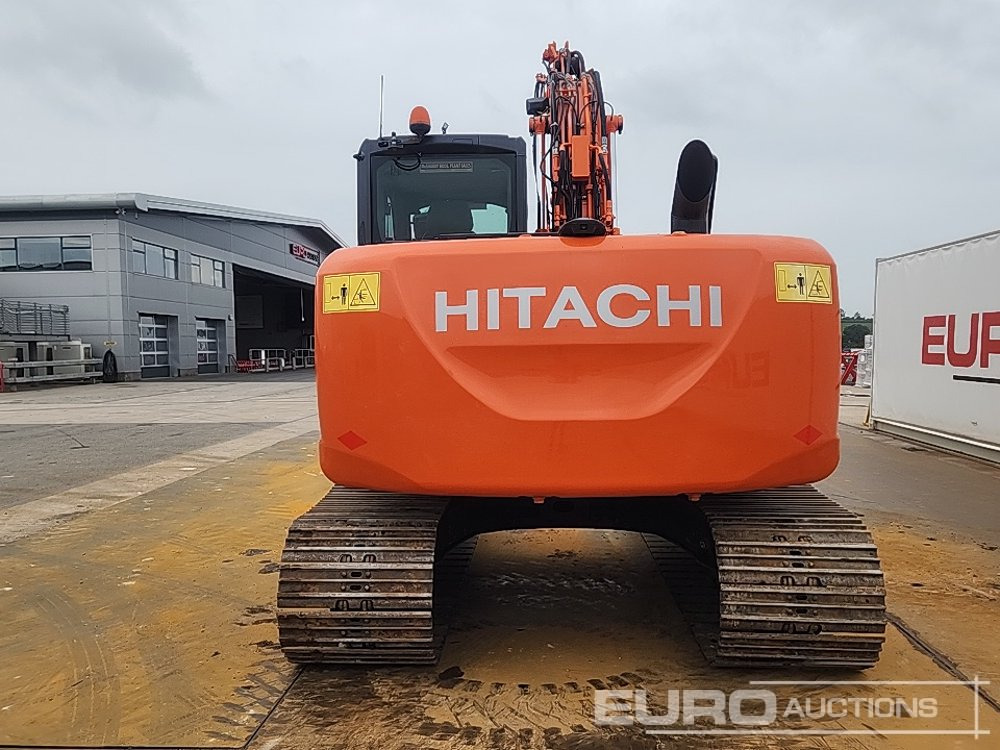 2016 Hitachi ZX130LCN-5B - Lánctalpas kotró: 4 kép. 2016 Hitachi ZX130LCN-5B - Lánctalpas kotró: 4 kép.