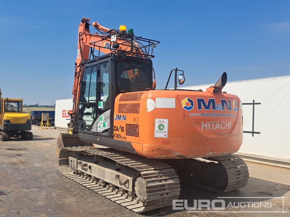 2016 Hitachi ZX130LCN-5B - Lánctalpas kotró: 3 kép. 2016 Hitachi ZX130LCN-5B - Lánctalpas kotró: 3 kép.