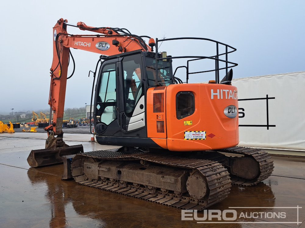 2016 Hitachi ZX135US-5B - Lánctalpas kotró: 3 kép. 2016 Hitachi ZX135US-5B - Lánctalpas kotró: 3 kép.