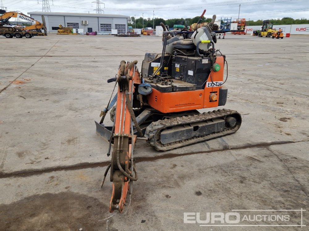 2016 Hitachi ZX19U-5A YR - Minikotró: 1 kép. 2016 Hitachi ZX19U-5A YR - Minikotró: 1 kép.