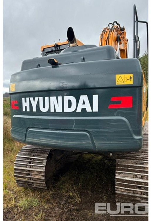 2016 Hyundai HX140L - Lánctalpas kotró: 3 kép. 2016 Hyundai HX140L - Lánctalpas kotró: 3 kép.