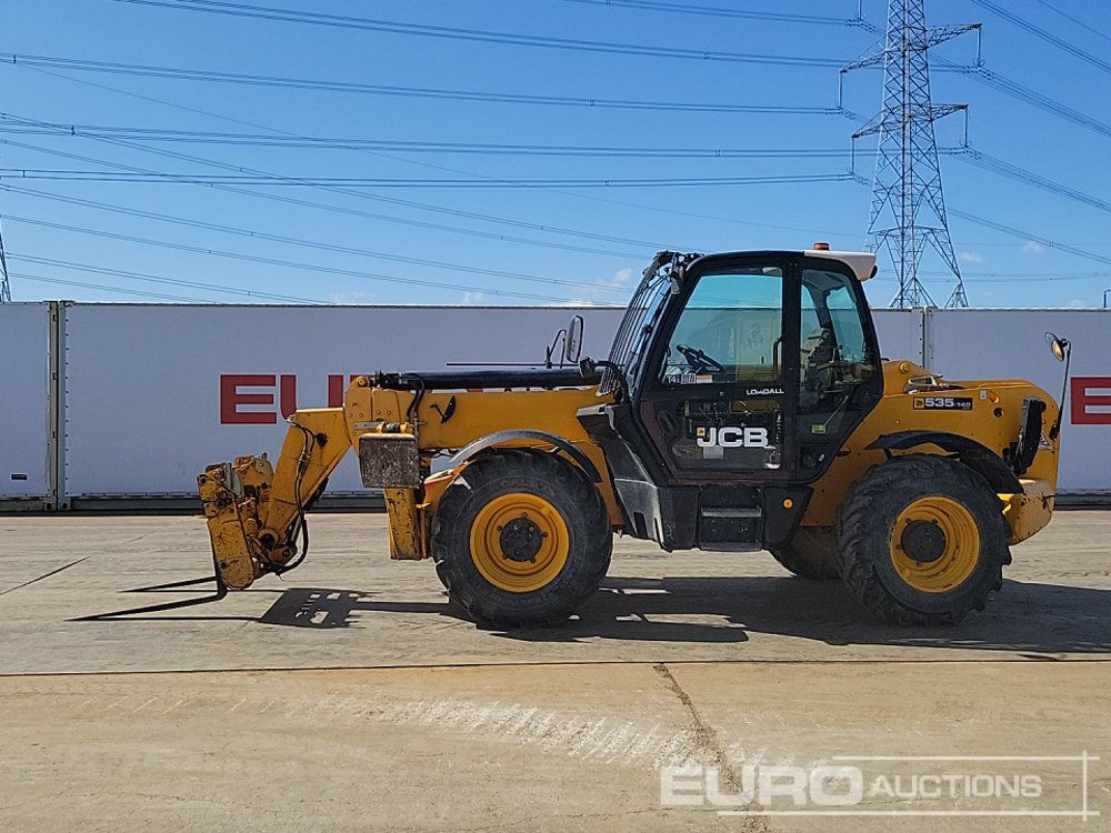 2016 JCB 535-140 Hi Viz - Teleszkópos rakodó: 2 kép. 2016 JCB 535-140 Hi Viz - Teleszkópos rakodó: 2 kép.