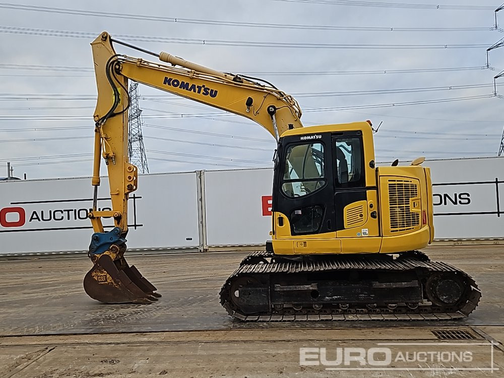 2016 Komatsu PC138US-10 - Lánctalpas kotró: 2 kép. 2016 Komatsu PC138US-10 - Lánctalpas kotró: 2 kép.